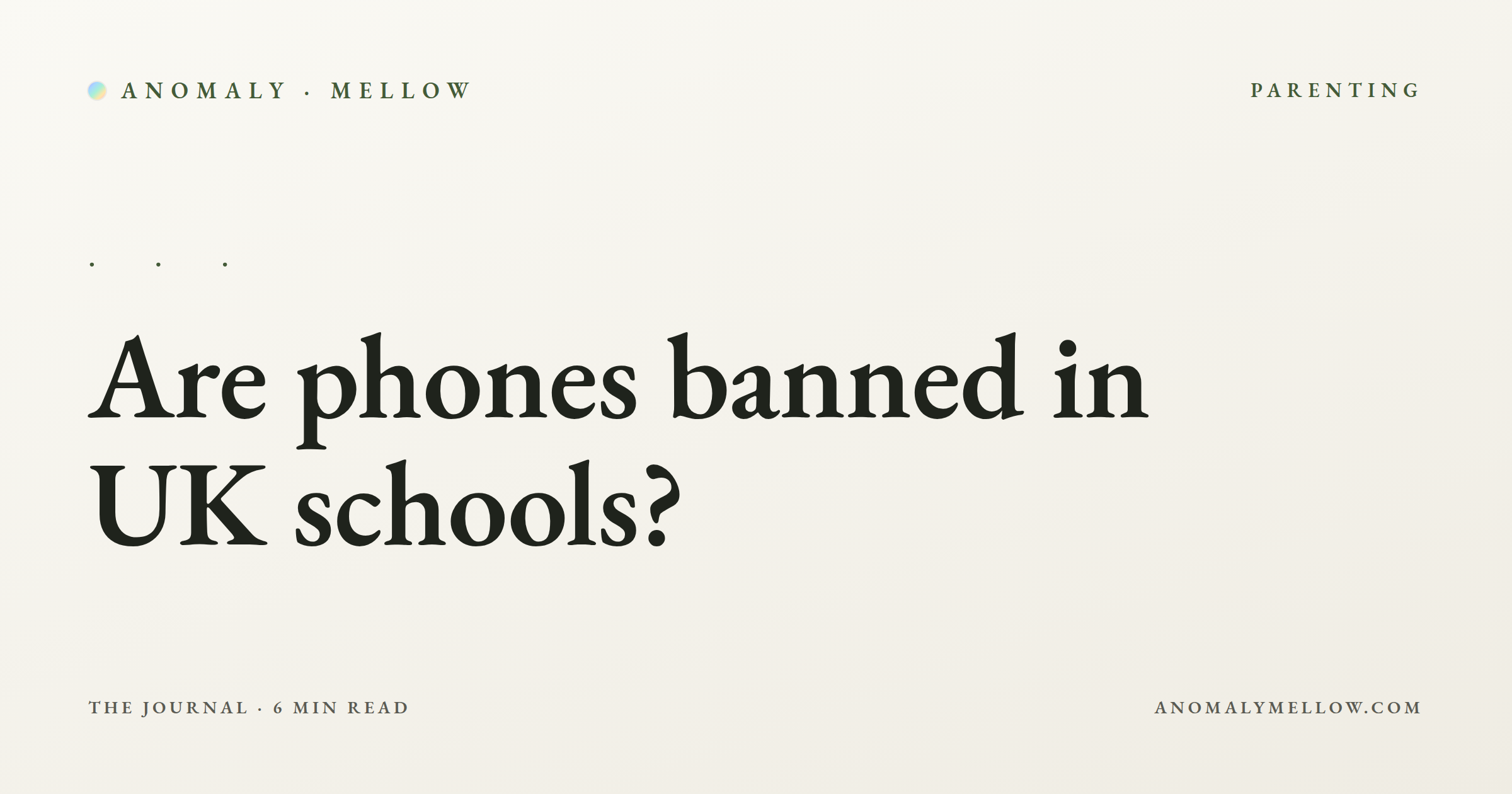 Are phones banned in UK schools?