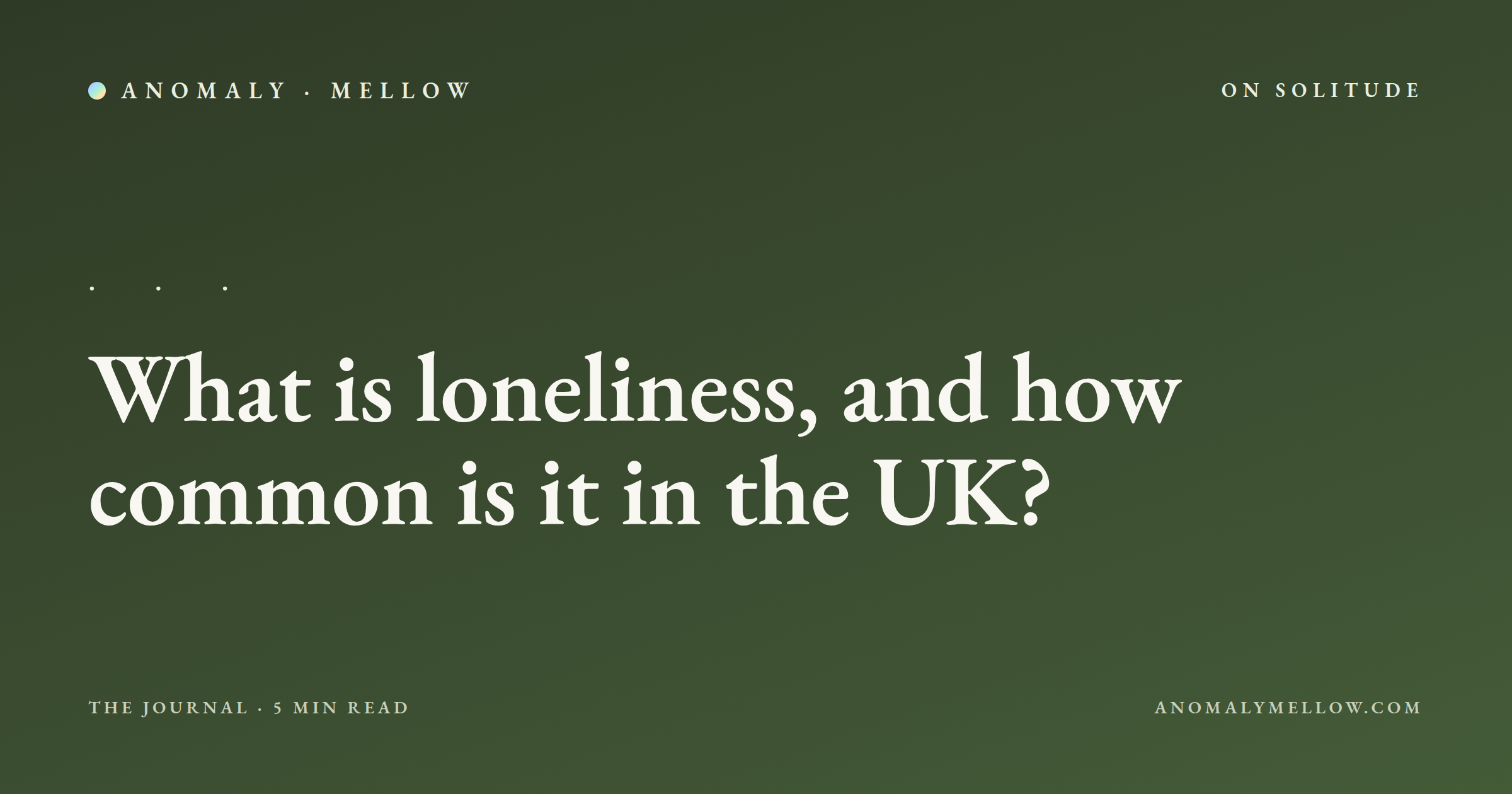 What is loneliness, and how common is it in the UK?